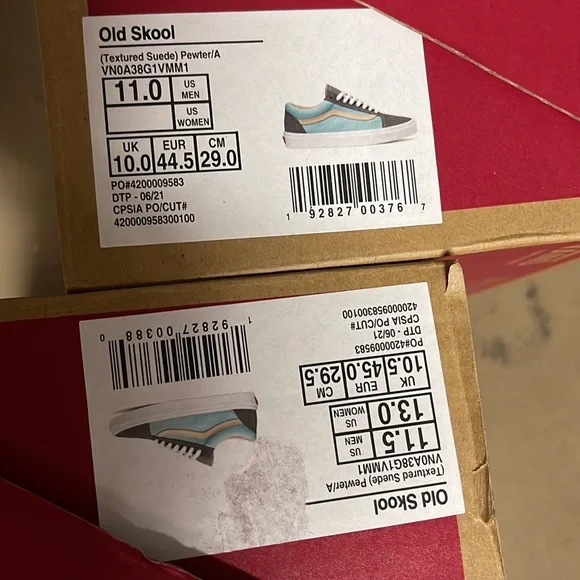 Vans Old Skool Textured Suede Pewter/A WMNS sneakers - Picture 16 of 16